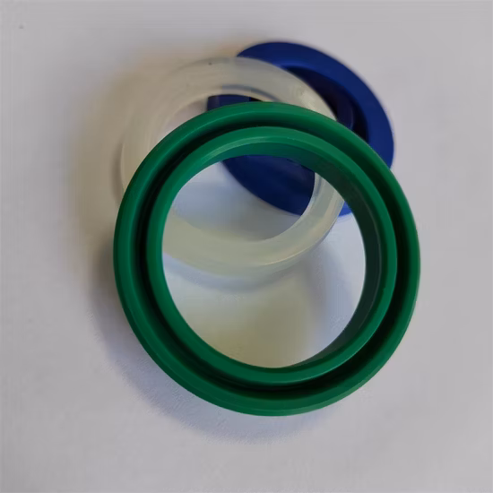 Das Piston Rod Spring Energized PTFE Lip Pneumatic Cylinder Sealing Seal Uhs Un Type